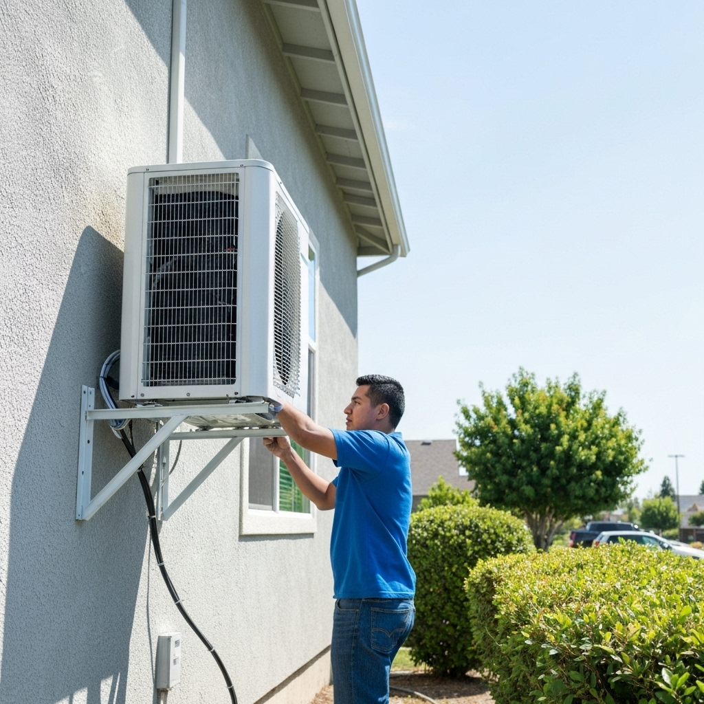 Professional air conditioning installation